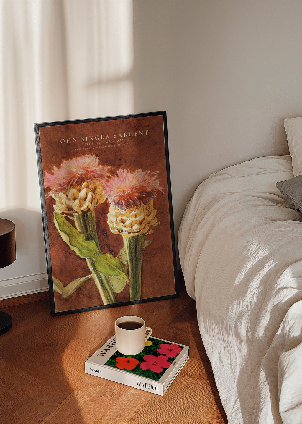 John Singer Sargent Thistle - Framed poster in an interior