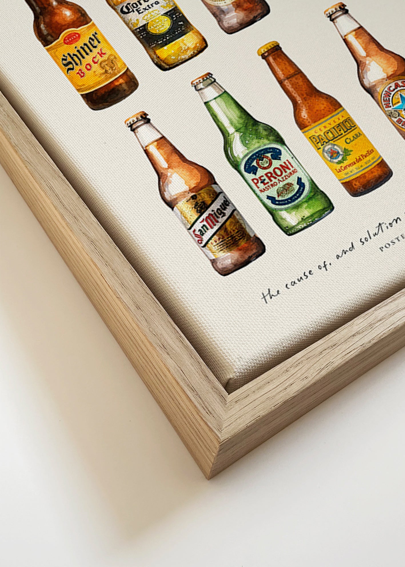 Küchenkunst — Klassische Bierflaschen Reihe