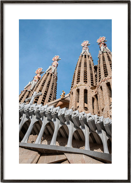 Städtebild Sagrada Família Fassade vertikal