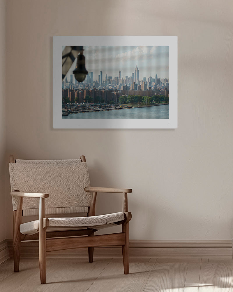 Stadtbild Manhattan Fenster Skyline