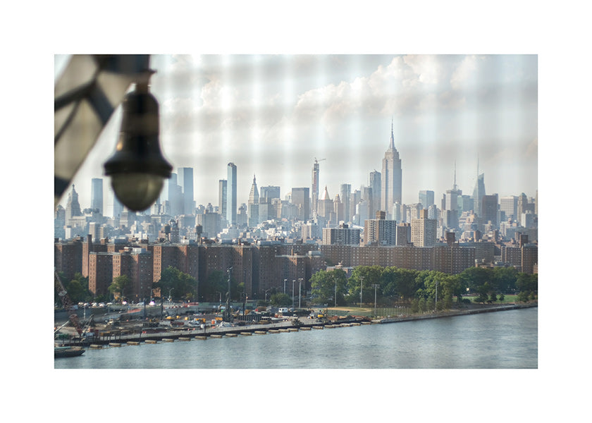 Stadtbild Manhattan Fenster Skyline