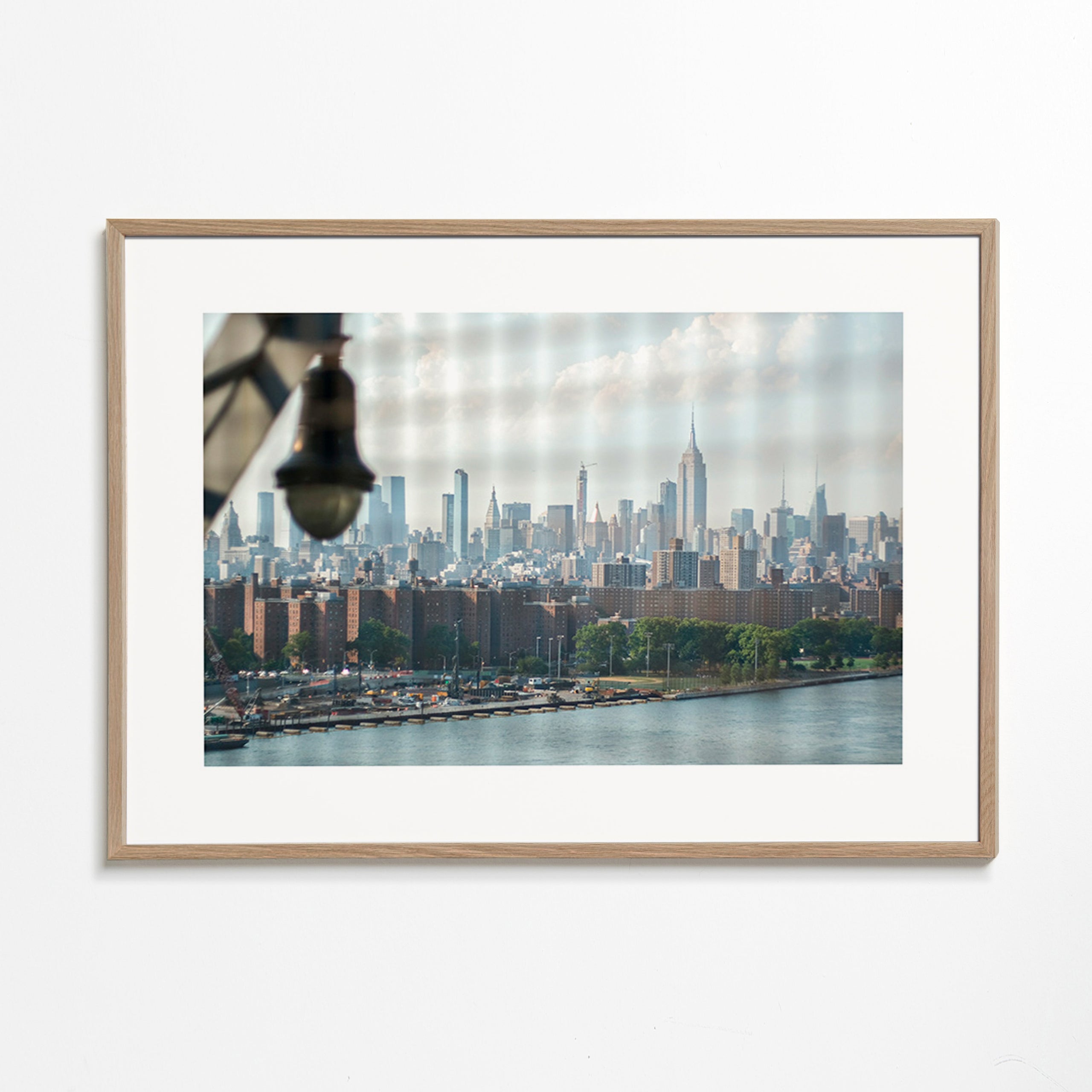 Stadtbild Manhattan Fenster Skyline