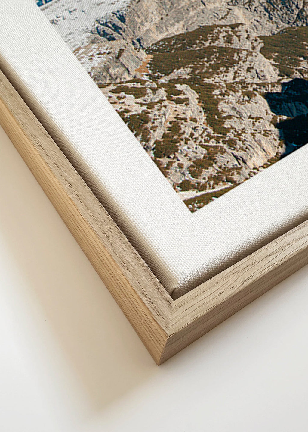 Landschaftsfotografie einer verschneiten Berglandschaft