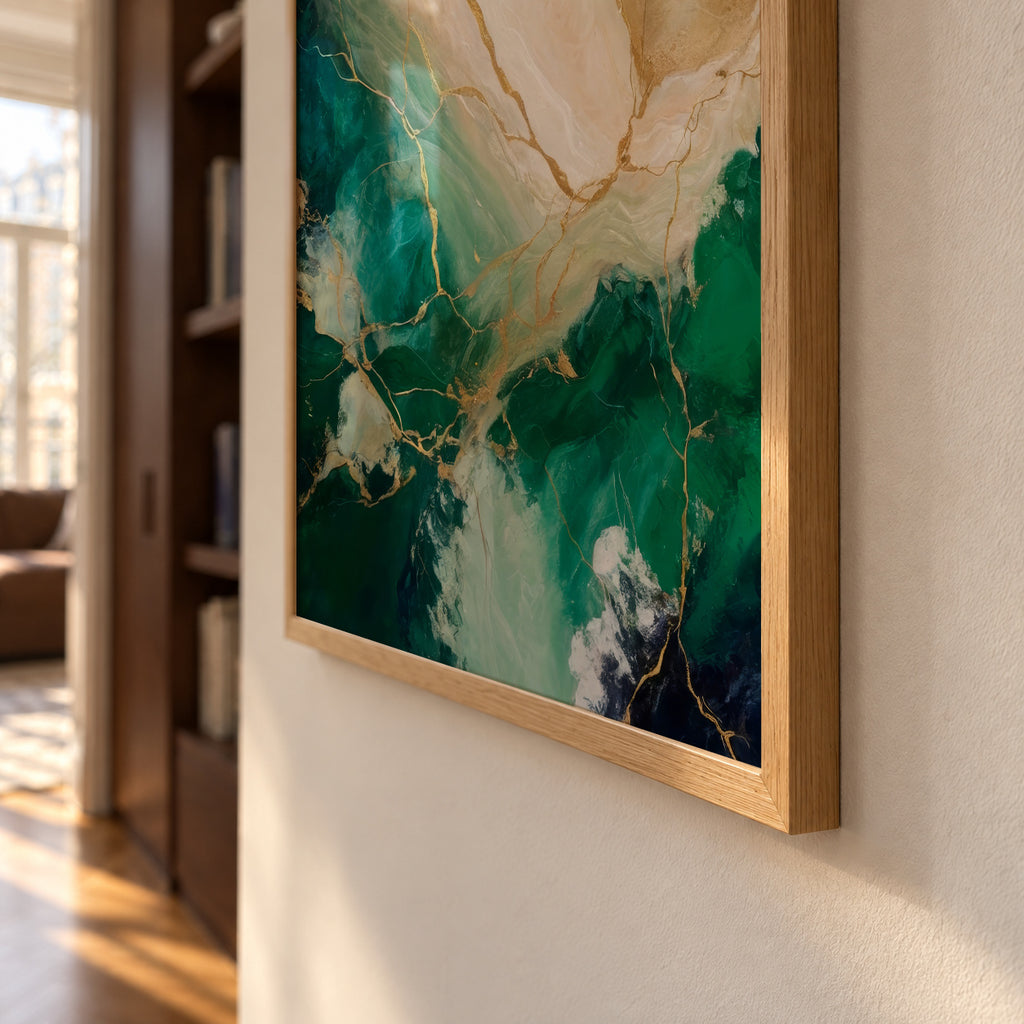Guilded Radiance - Framed poster detail
