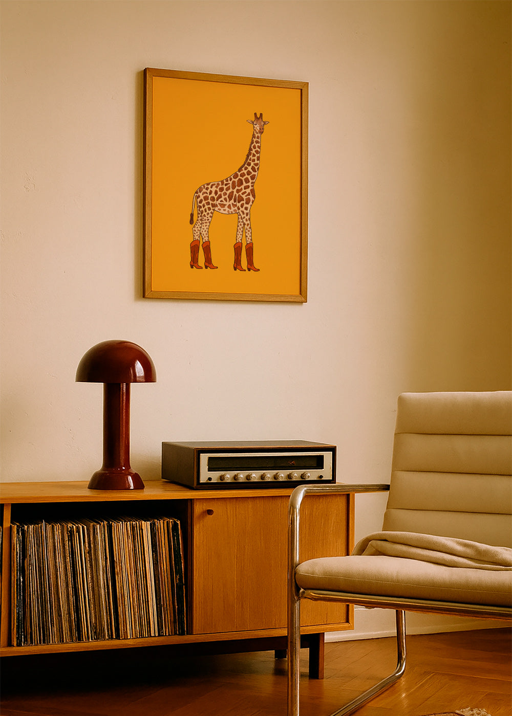 Cuadro jirafa con botas vaqueras – Product3