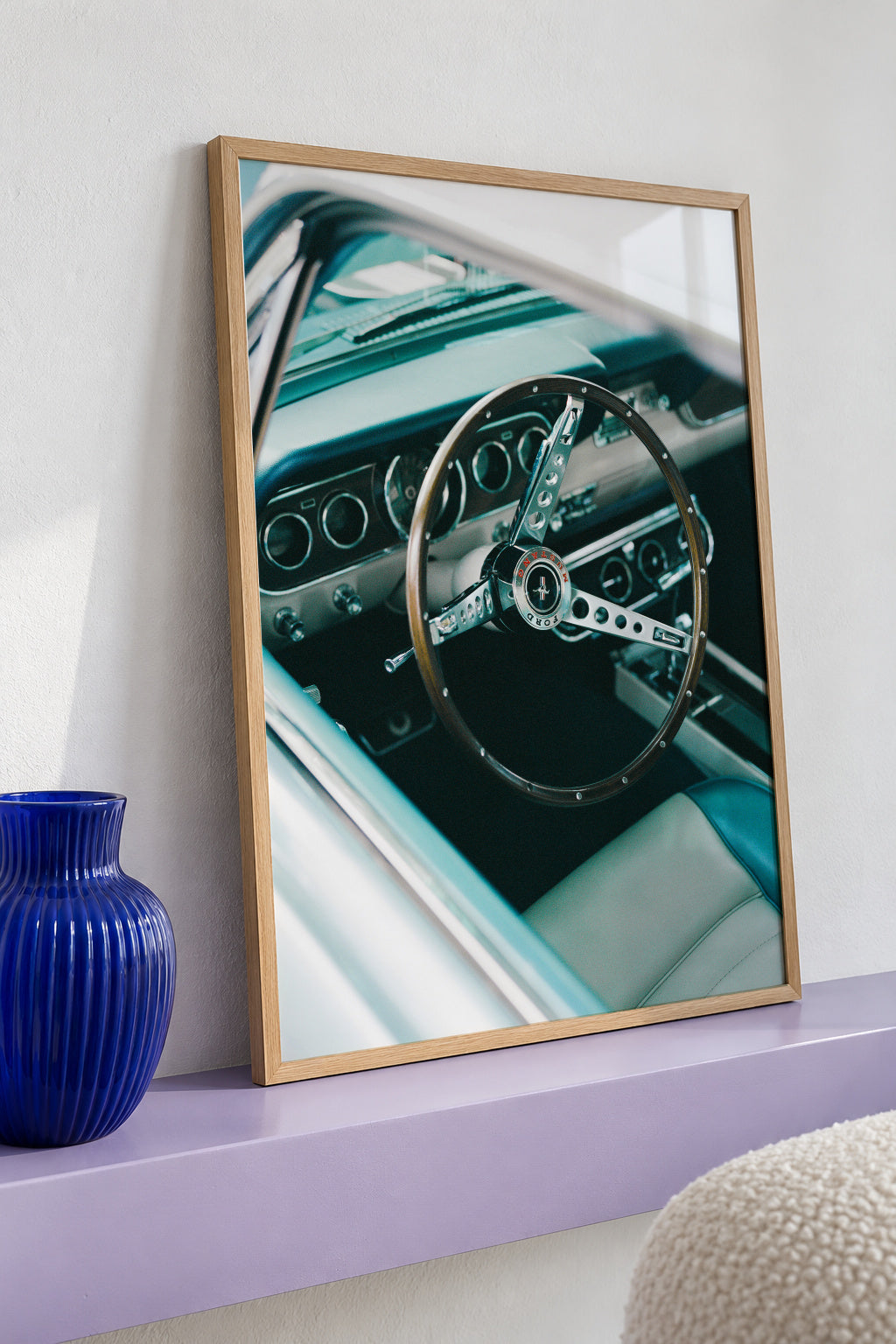Classic Car VII - Framed poster detail