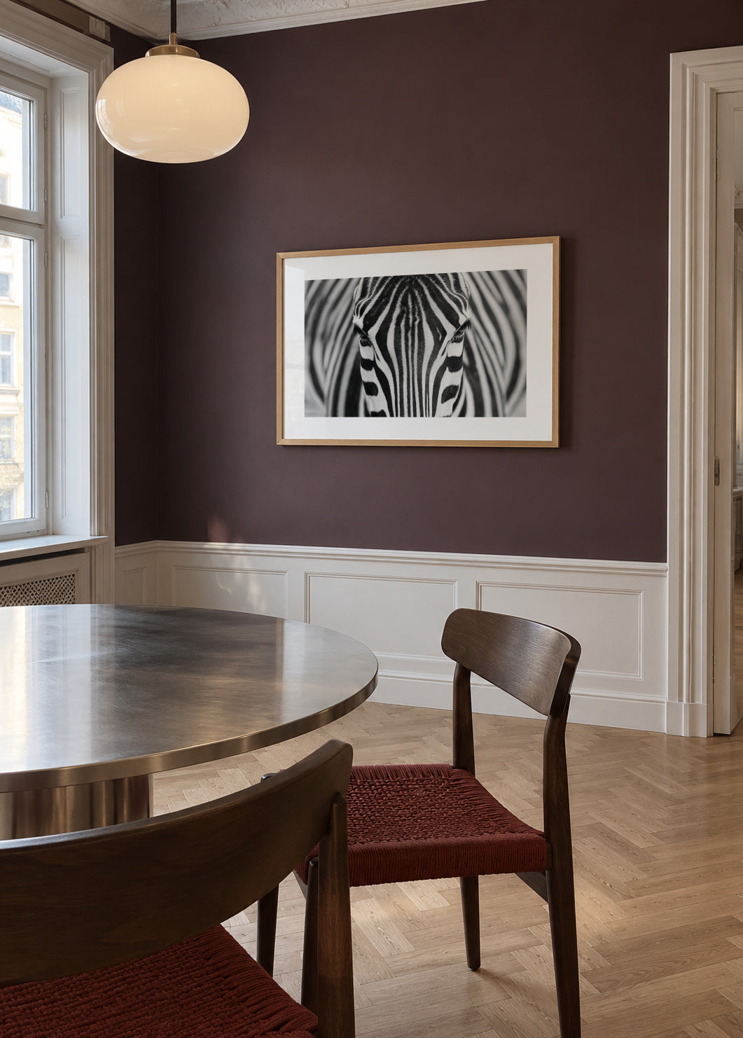 Zepra - Framed poster in an interior