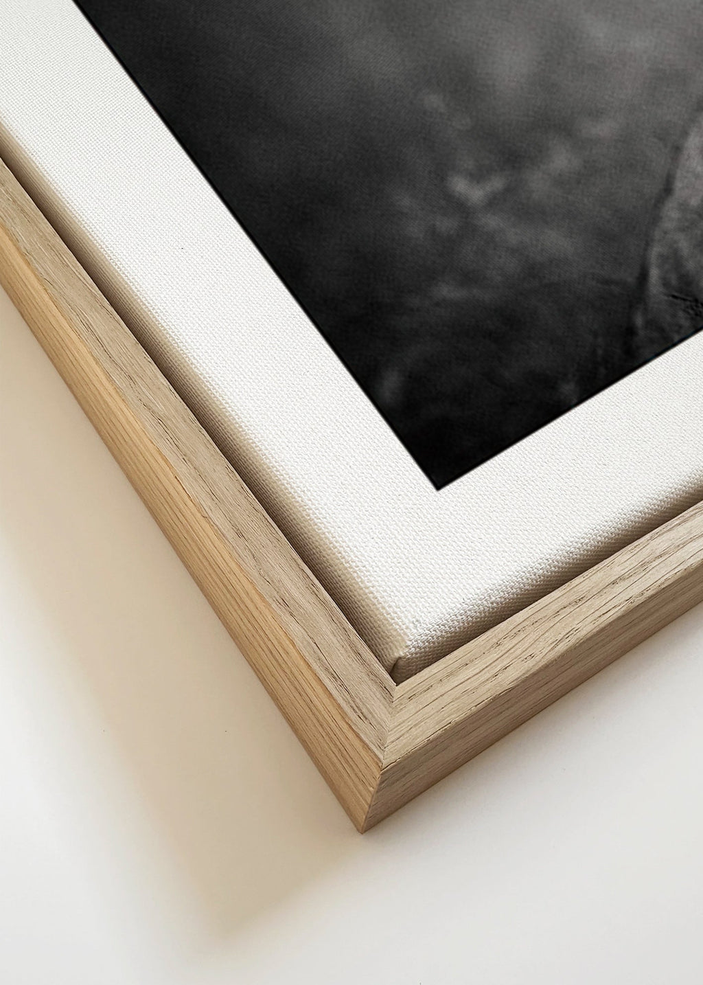 Cuadro león en retrato cinematográfico – Canvas detail