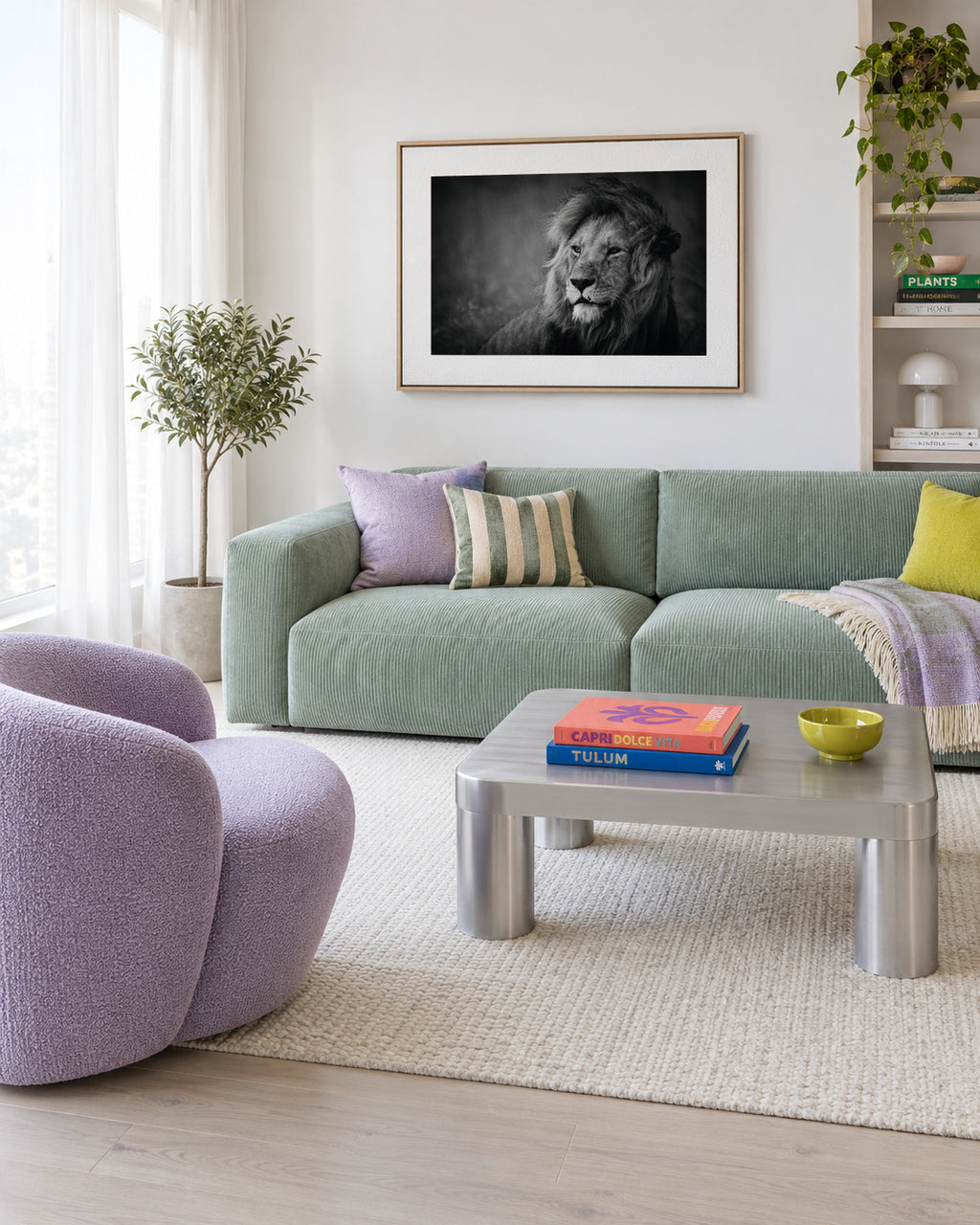 Regal - Framed canvas in an interior