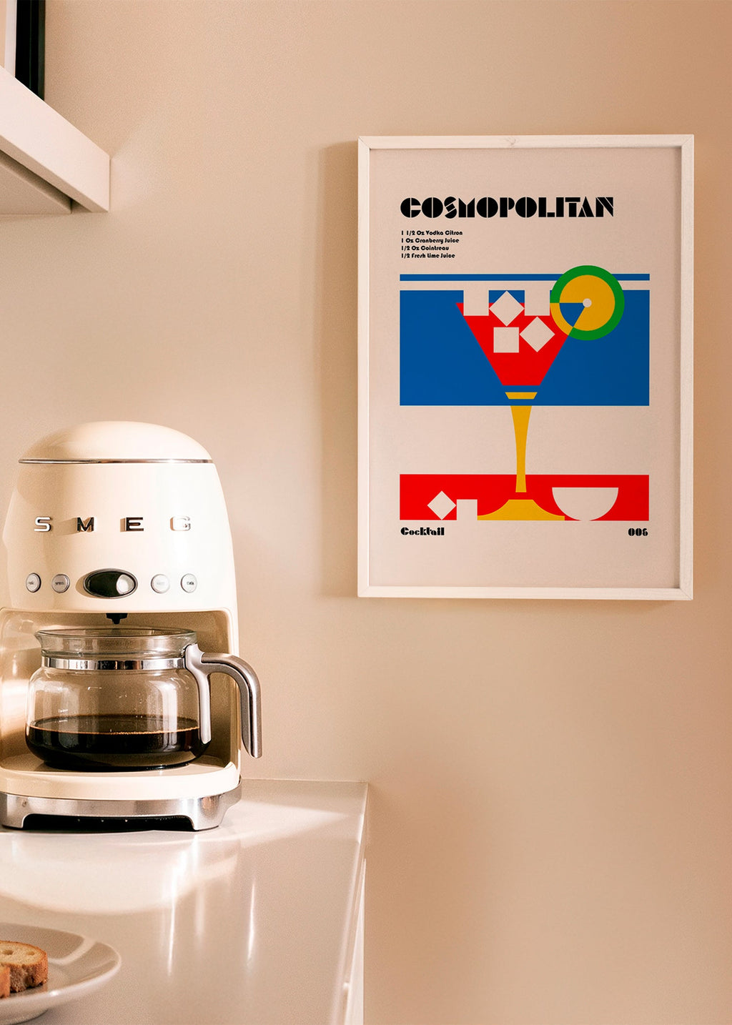 Cuadro de cocina Cosmopolitan geométrico – Product2