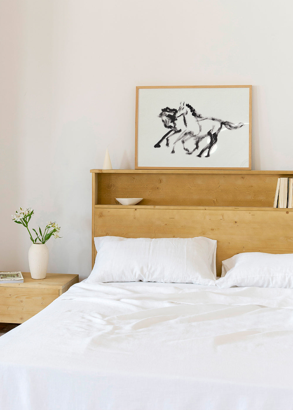 Cuadro de caballos en tinta gestual – Product3