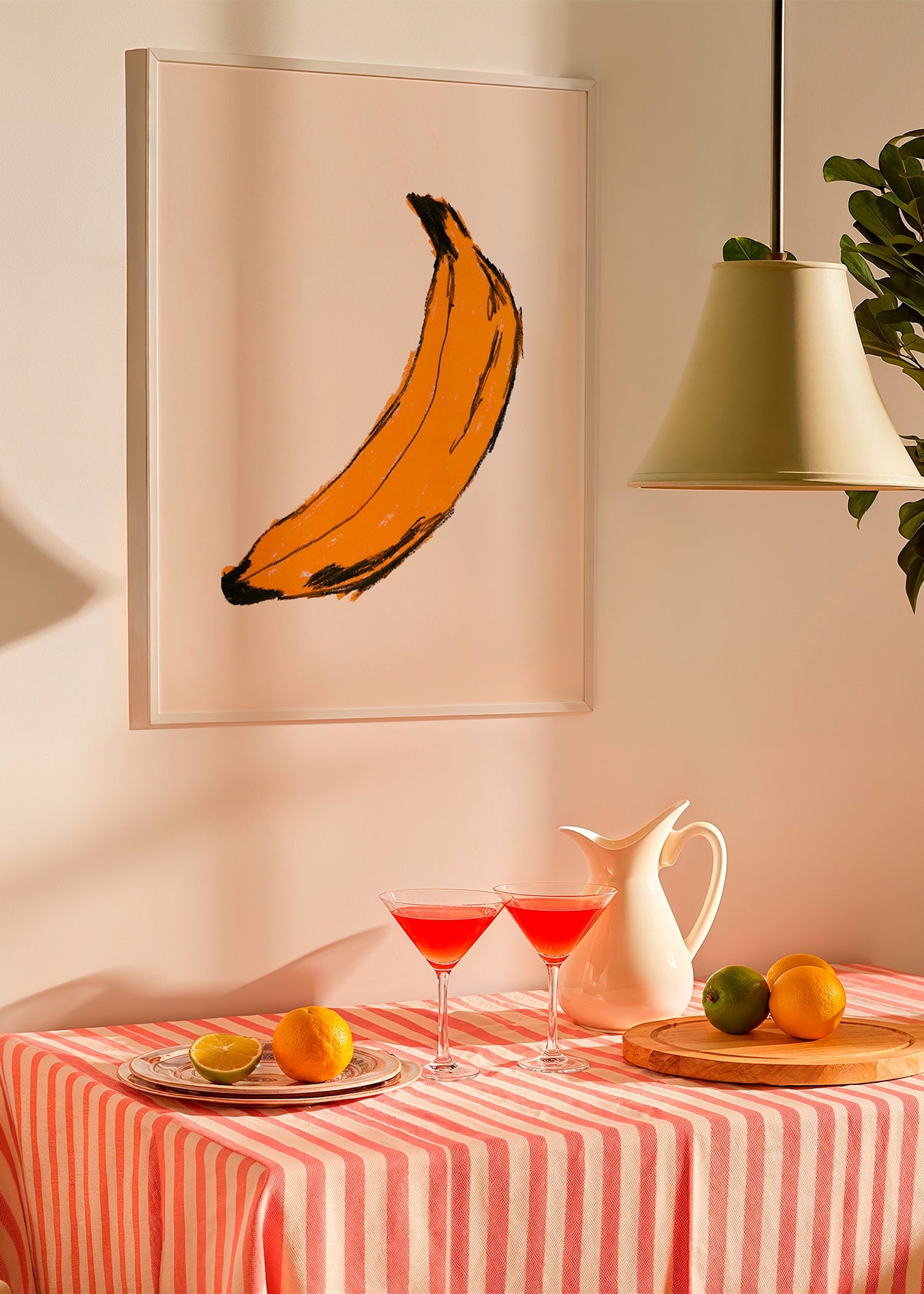 Cuadro de cocina banana ilustrada – Product3