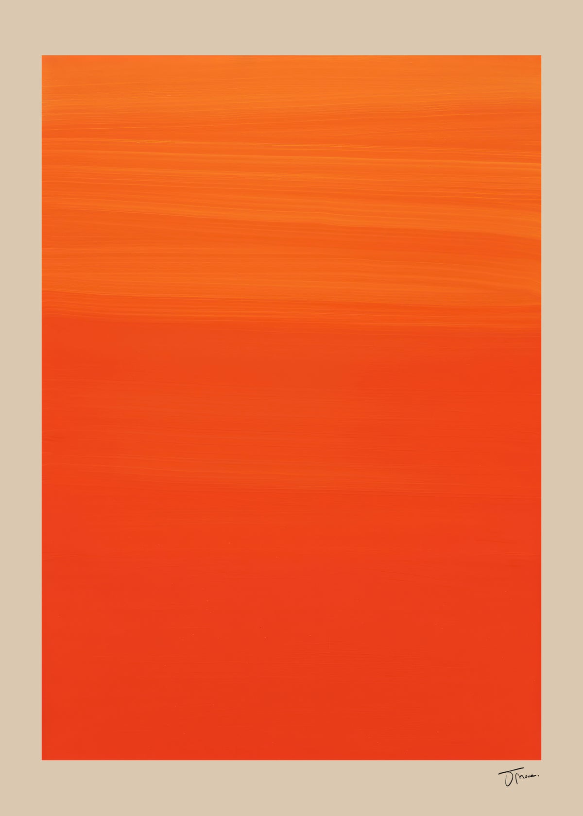 Sunset Horizon - Unframed art print