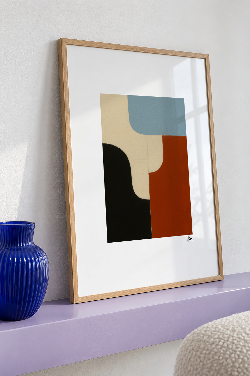 Modular Curve I - Framed poster detail