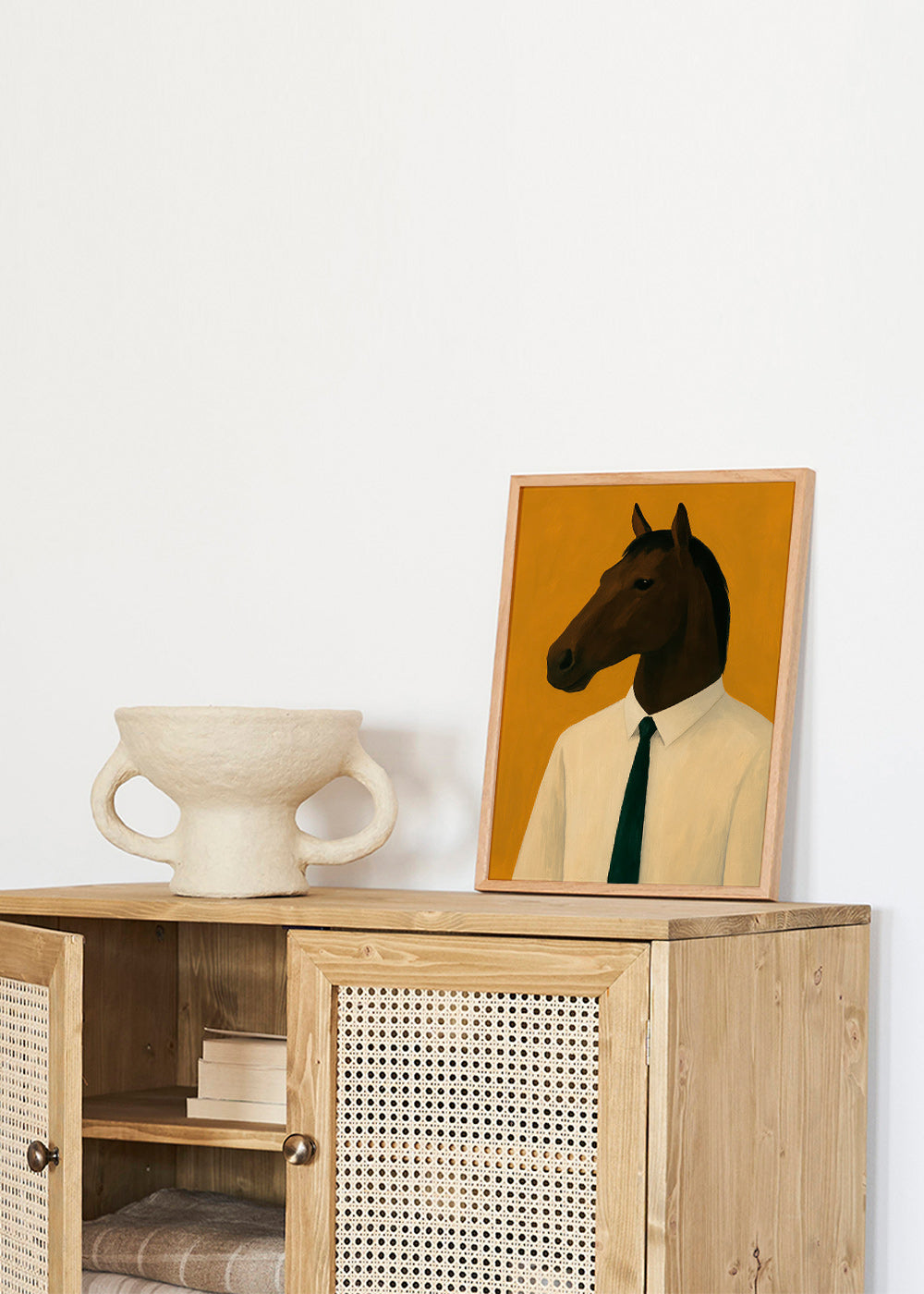 Cuadro de caballo con corbata – Product2