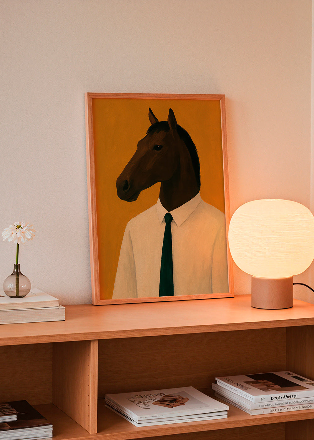 Cuadro de caballo con corbata – Product3