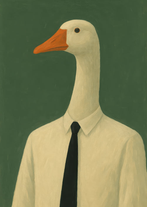Executive Goose - Unframed art print