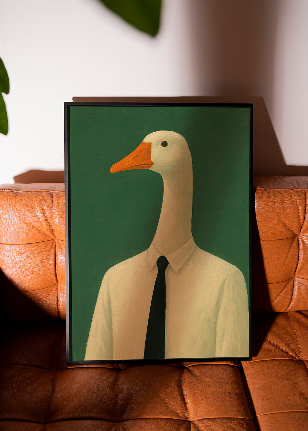 Cuadro ganso ejecutivo en traje – Product2
