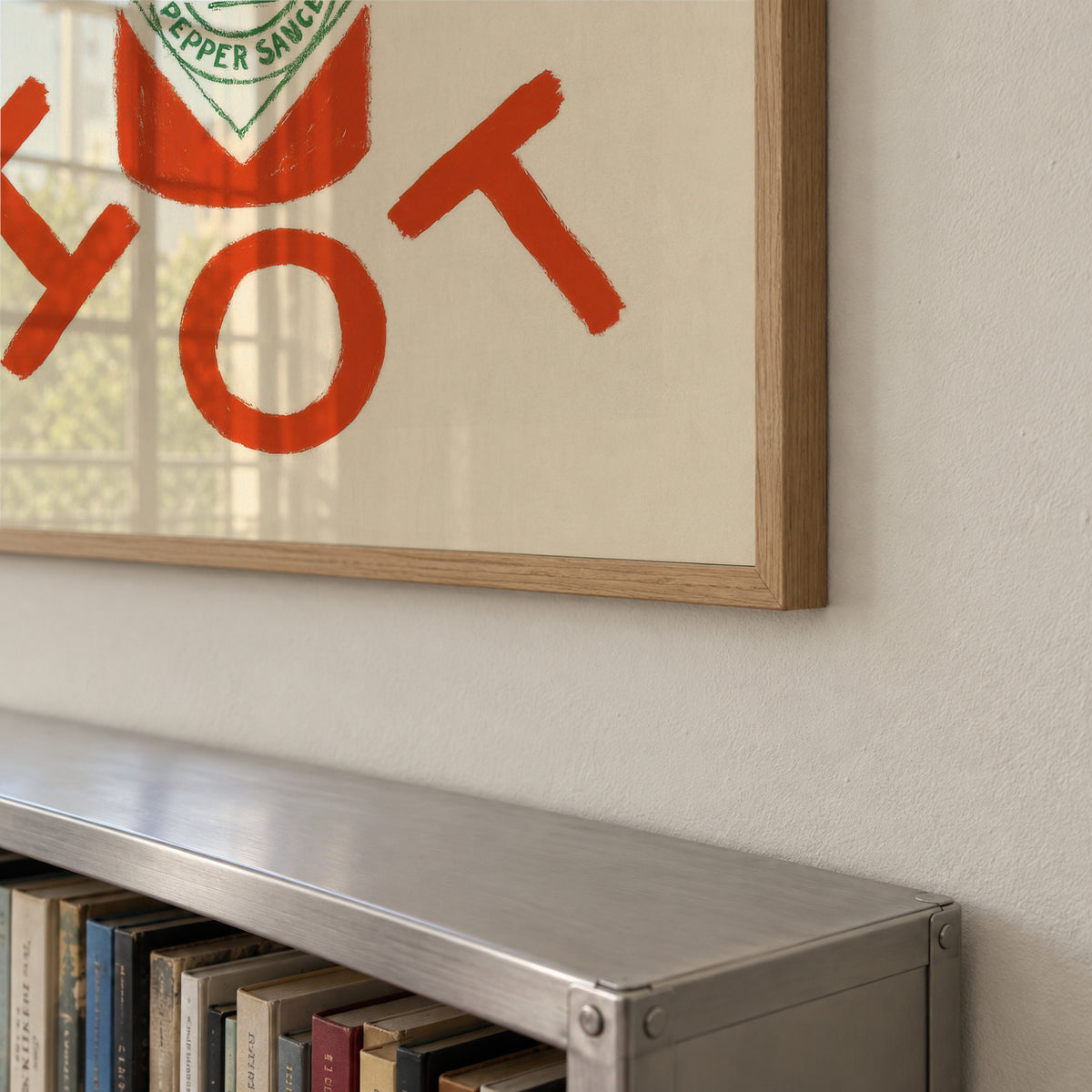 Stay Hot Concept - Framed poster detail