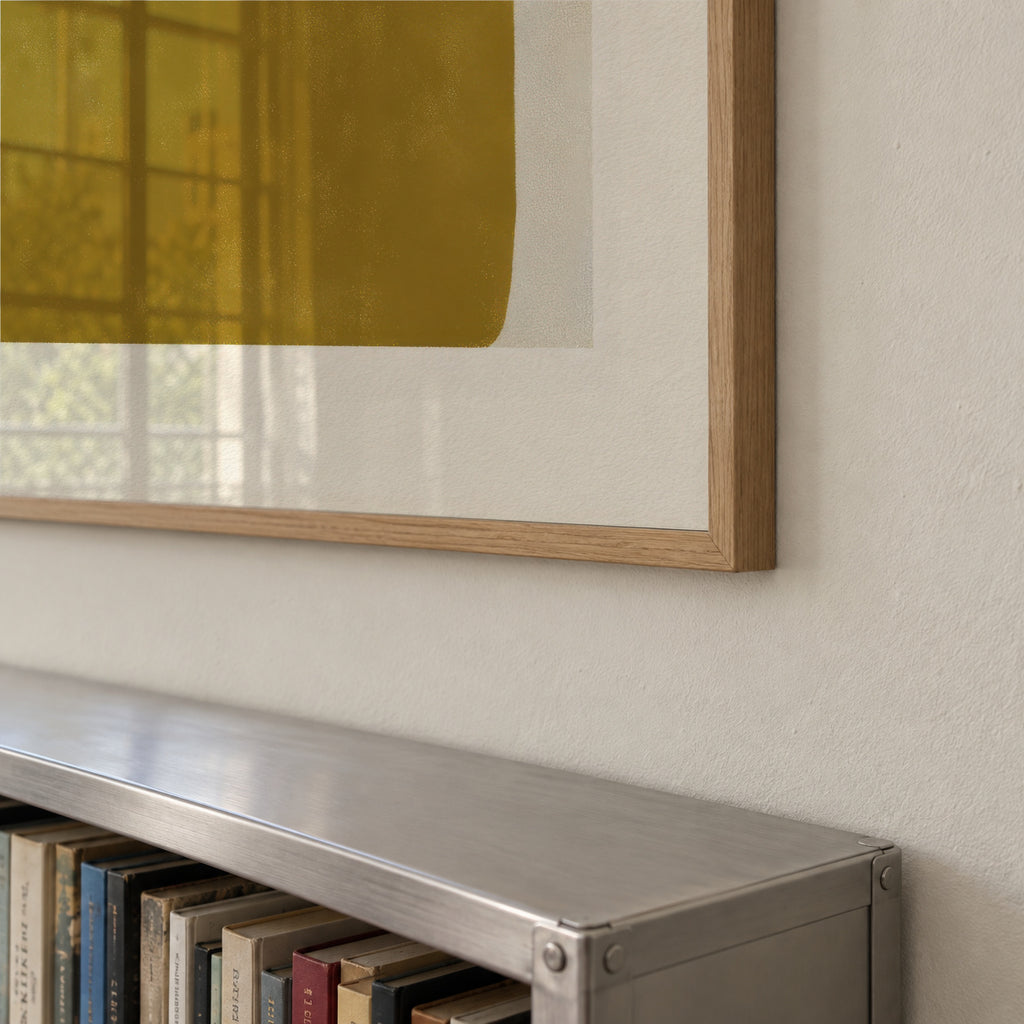 Quiet Balance - Framed poster detail