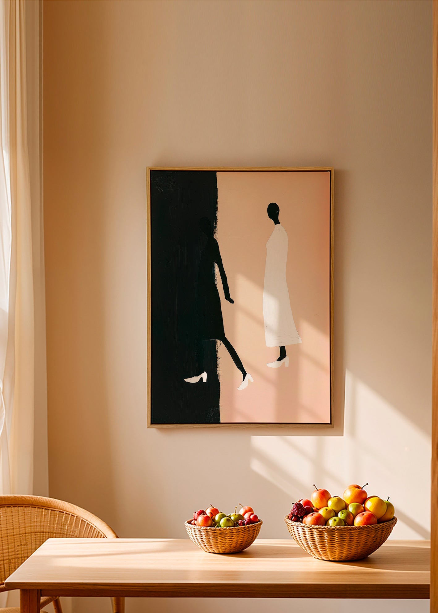 Ilustración de figuras minimalistas – Canvas2