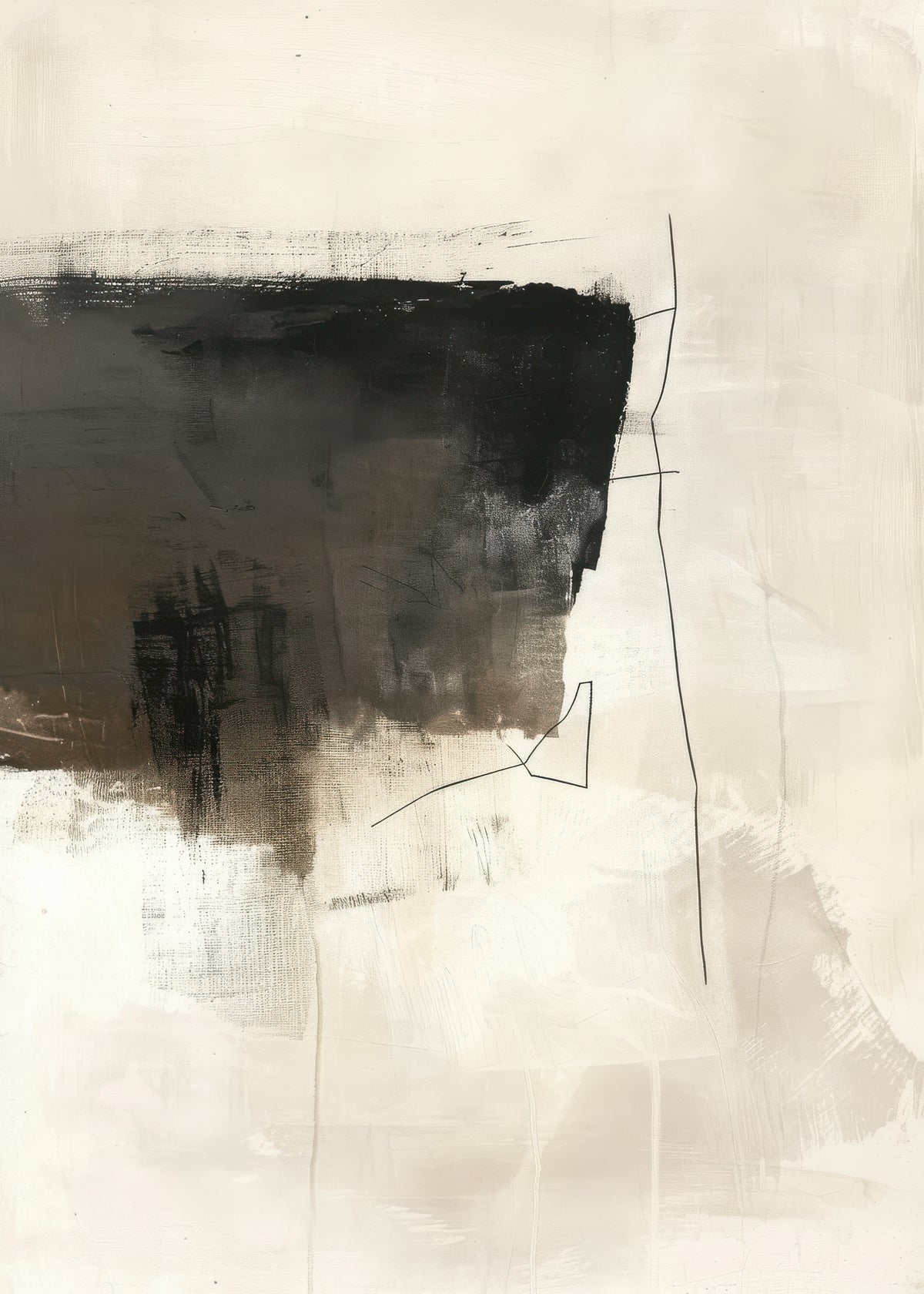 Stone and Pigment - Unframed art print