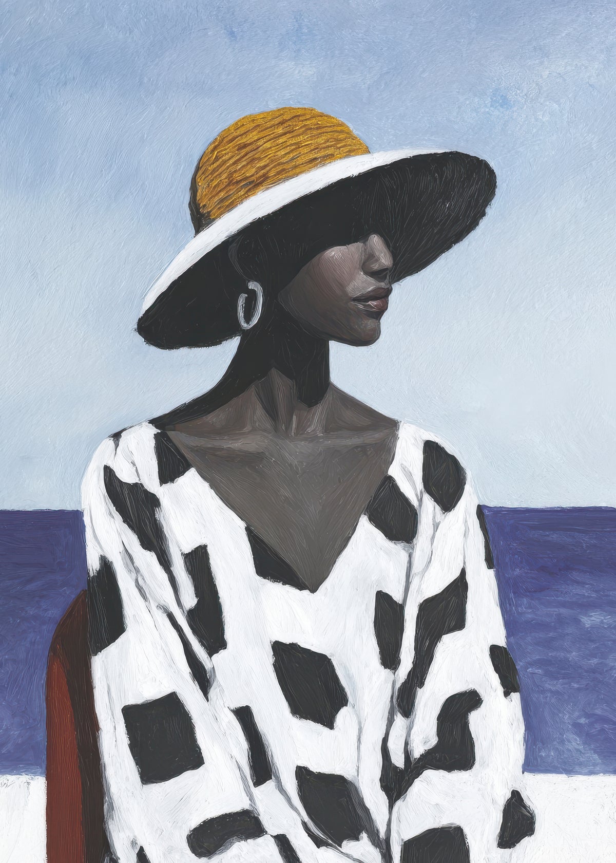 Coastal Pattern - Unframed art print