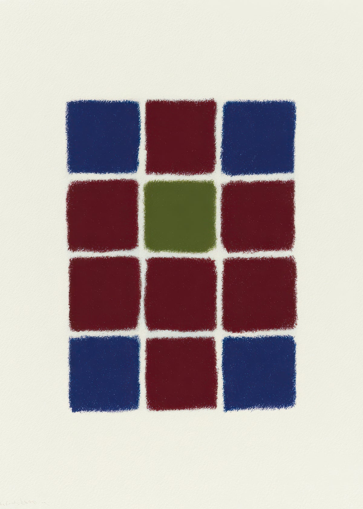 Mosaic Grid - Unframed art print