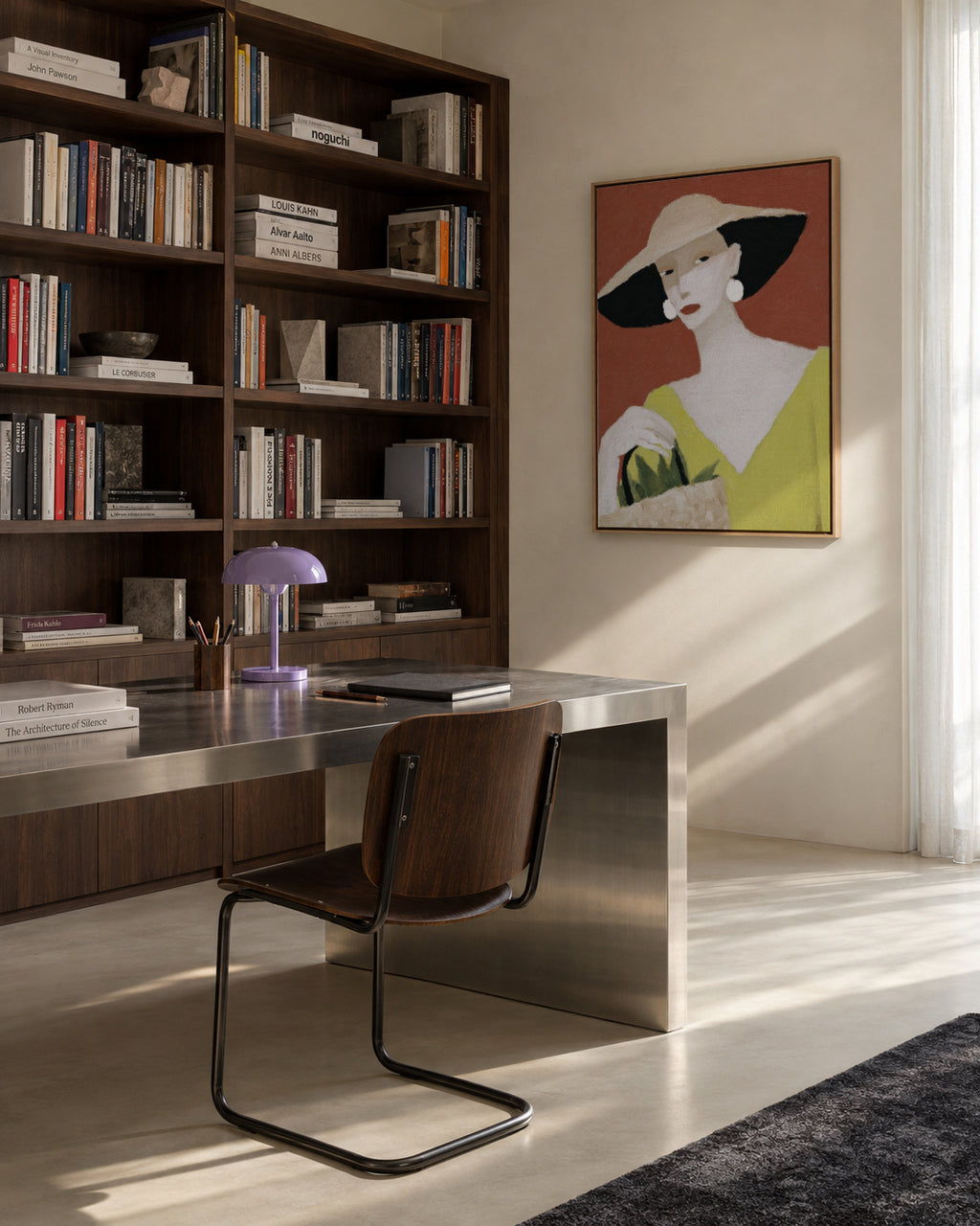 Market Finds - Framed canvas in an interior