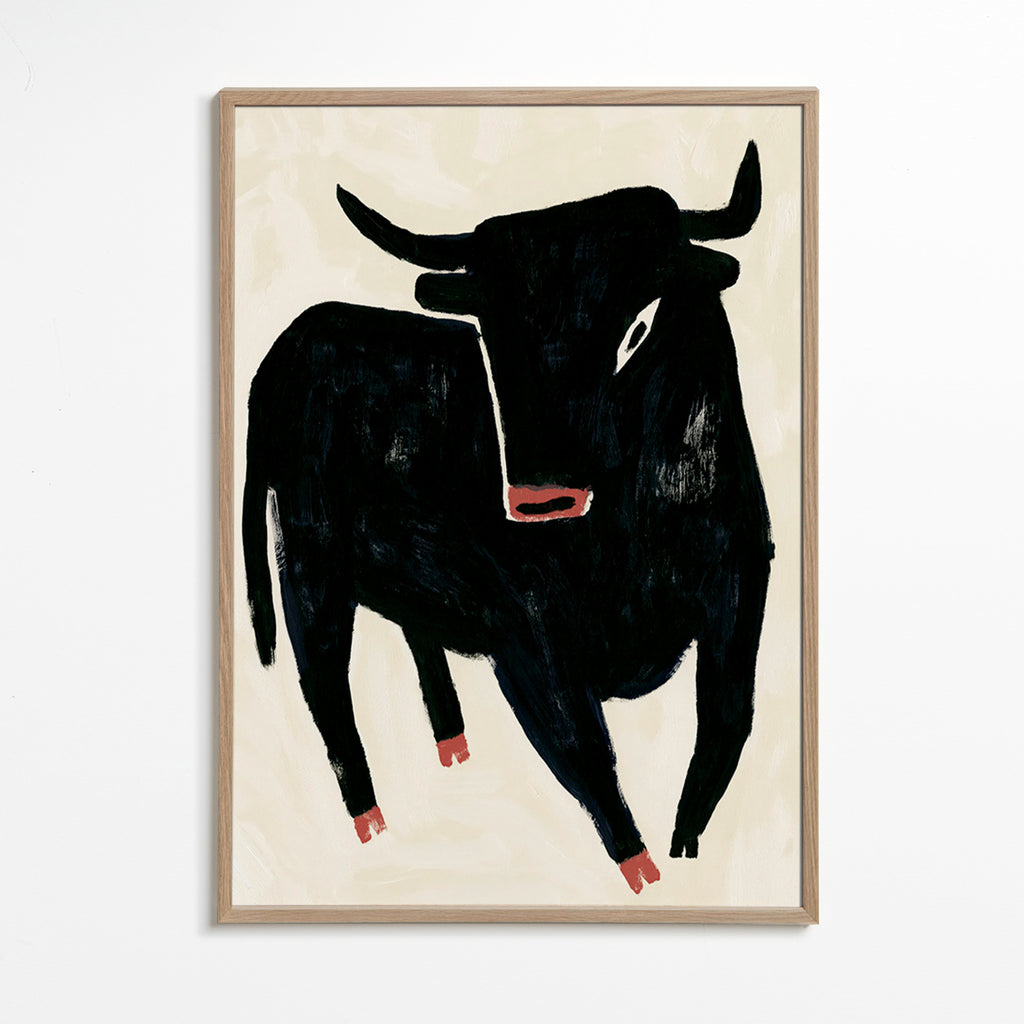 Schwarzer Stier Bild
