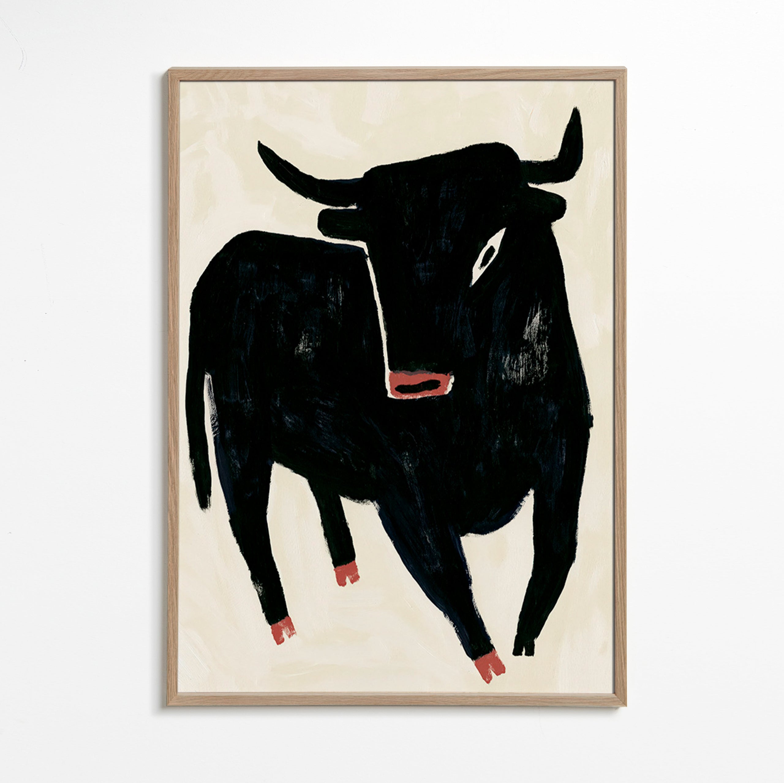 Schwarzer Stier Bild