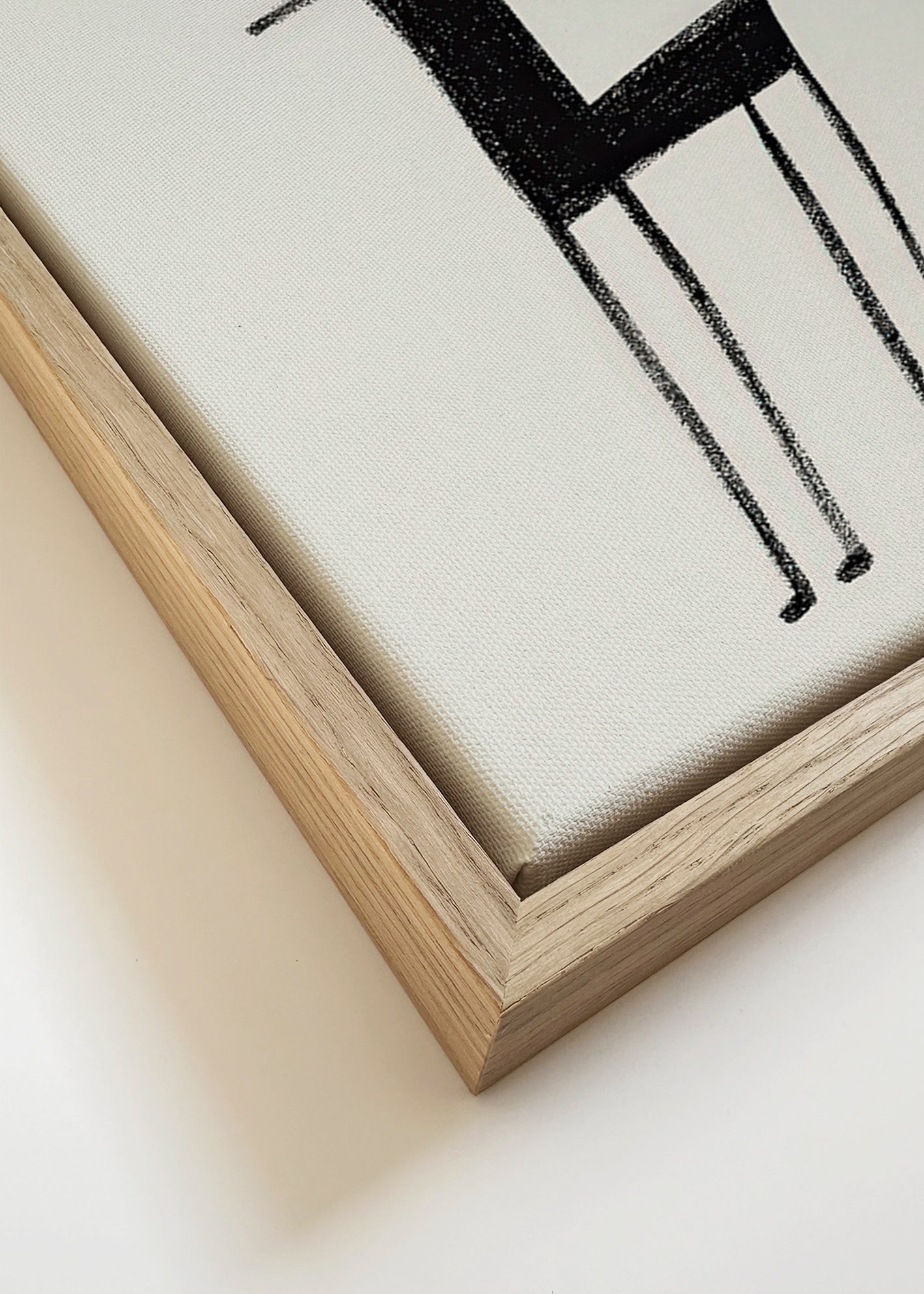Kunstwerk kleine Kreatur in Linien