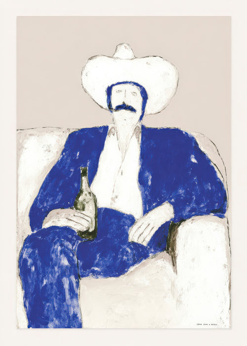The Cowboy - Unframed art print