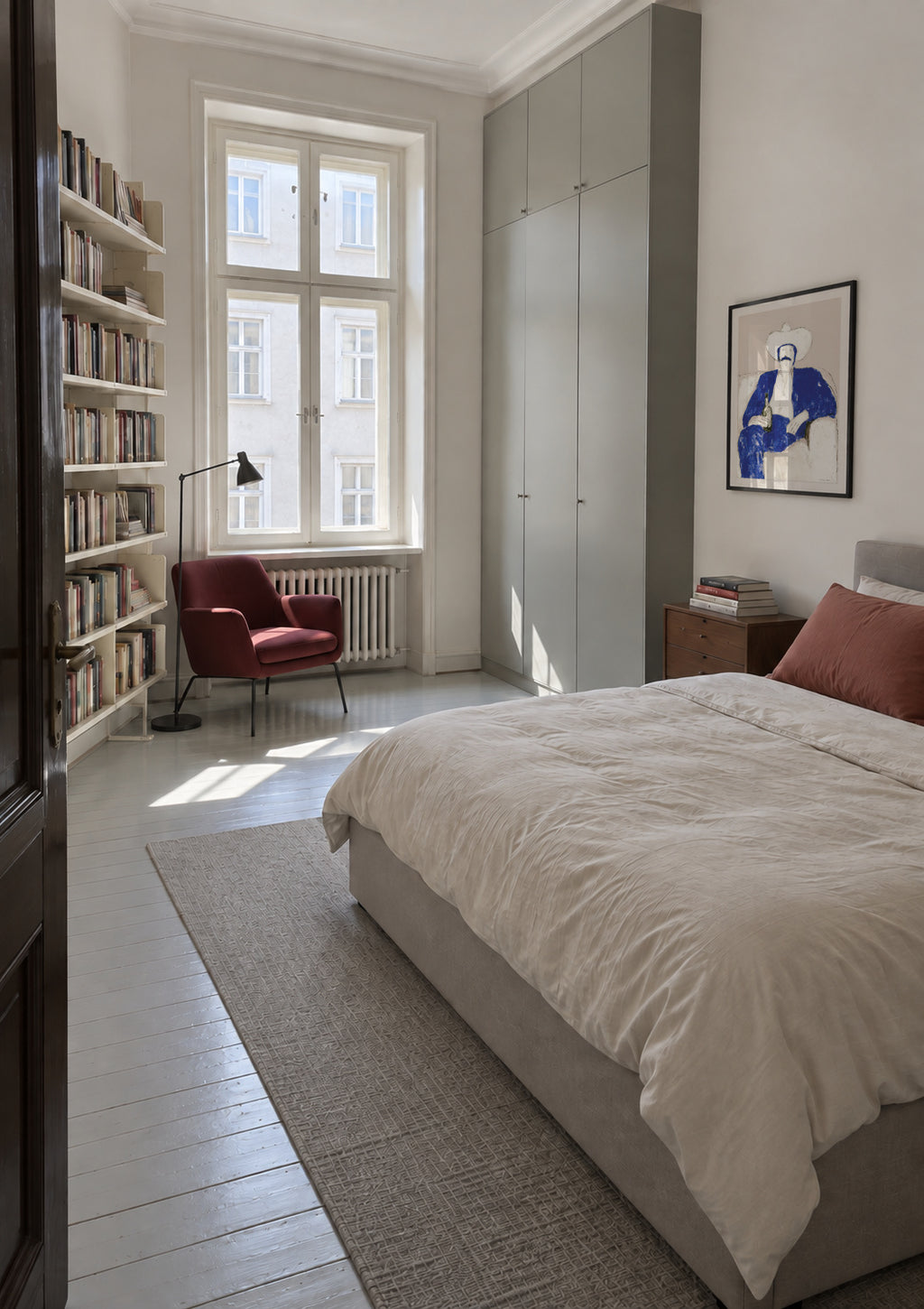 The Cowboy - Framed poster in an interior