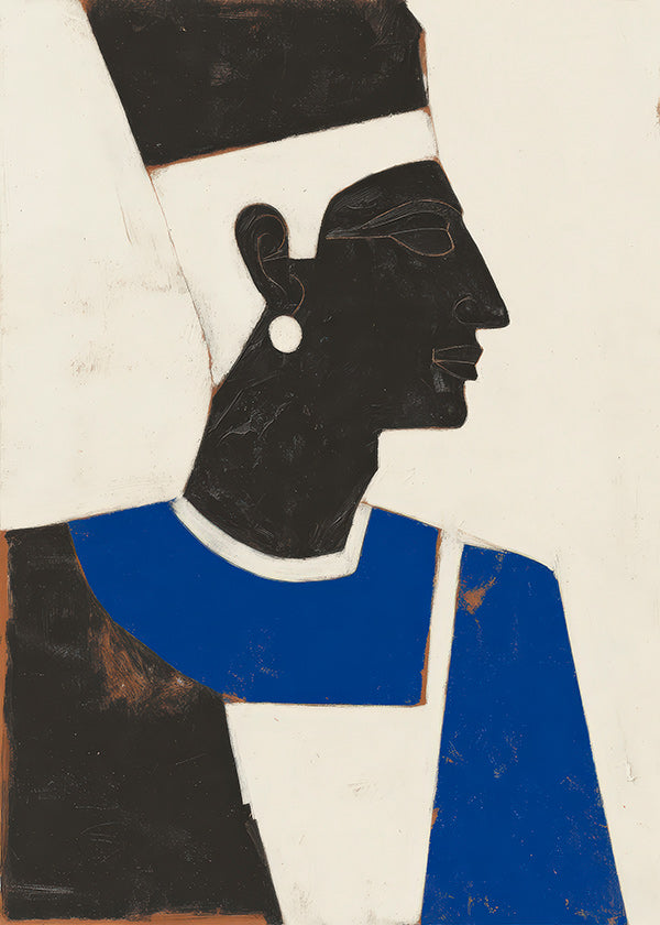 Illustration ägyptisches Profil