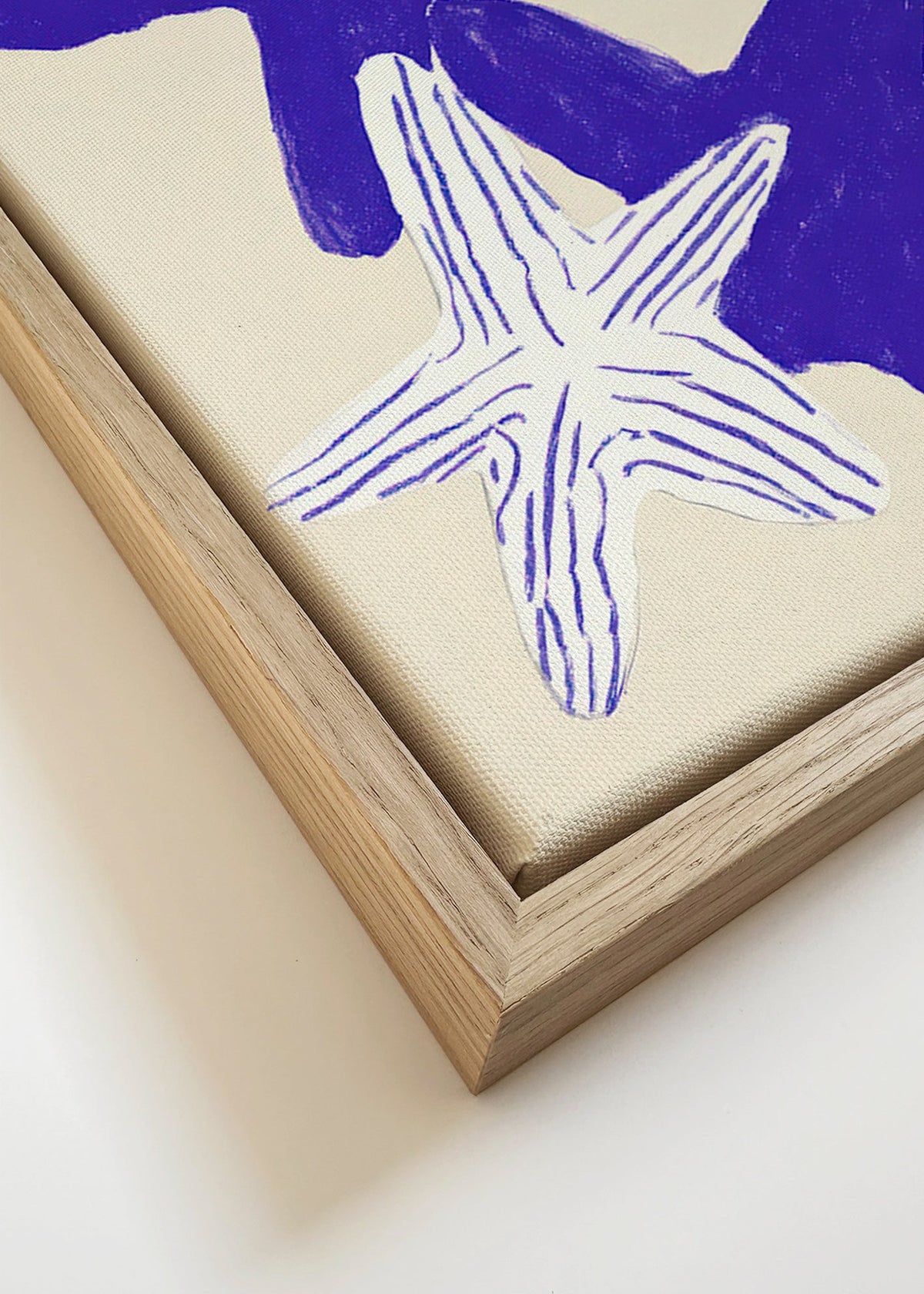 Seesterne in Indigo