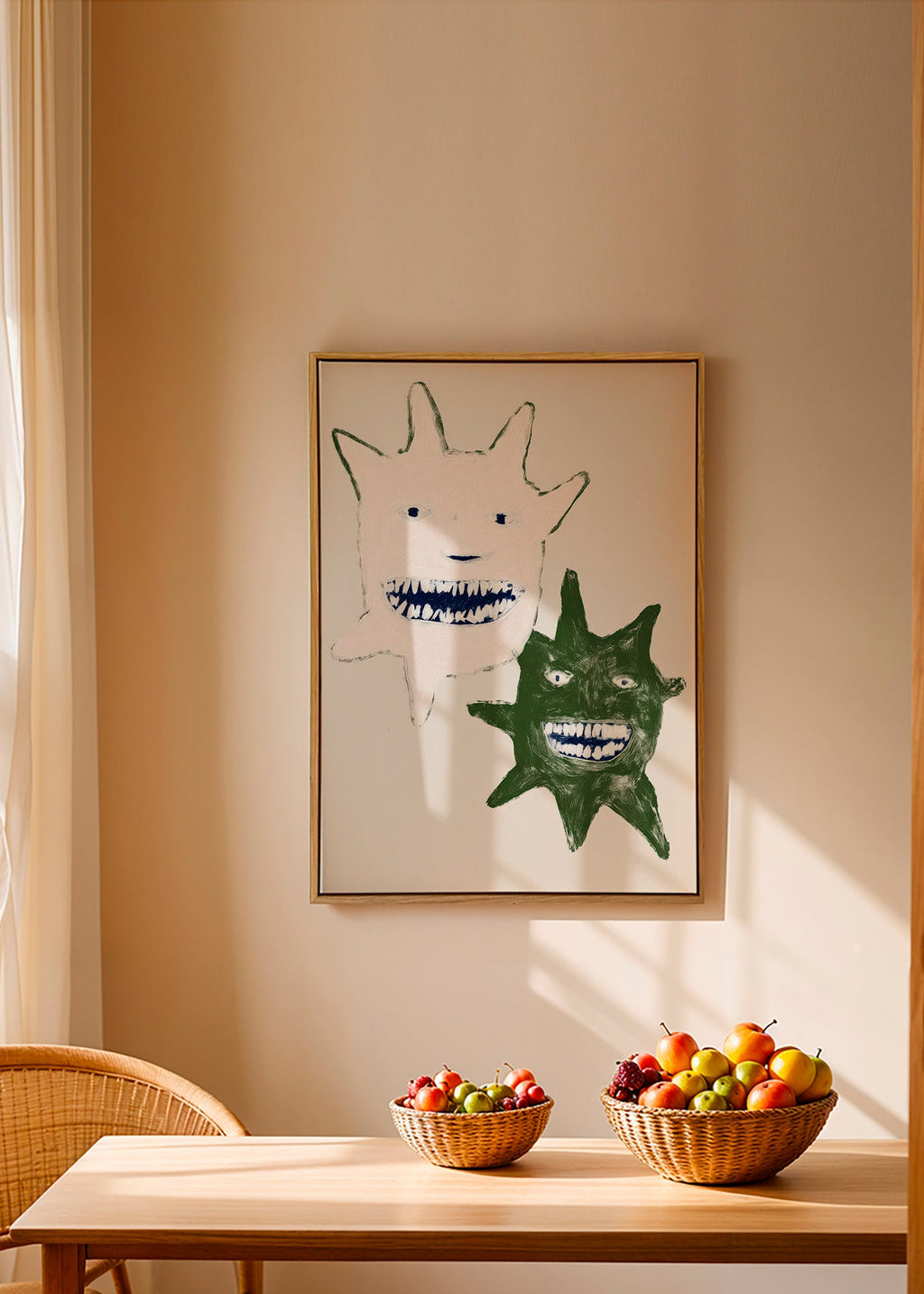 Illustration Zwillingsmonster