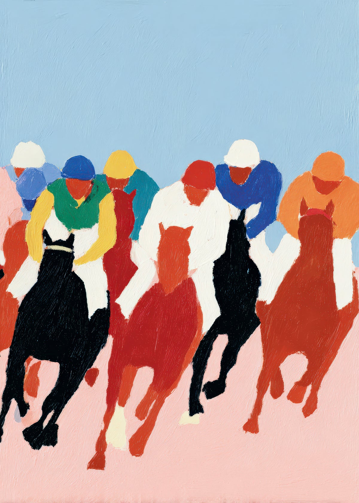 Race Day - Unframed art print