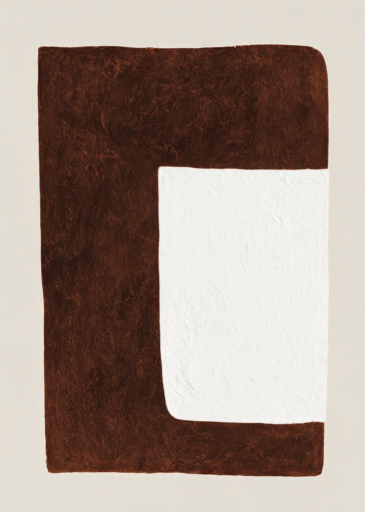 Chocolate Form - Unframed art print