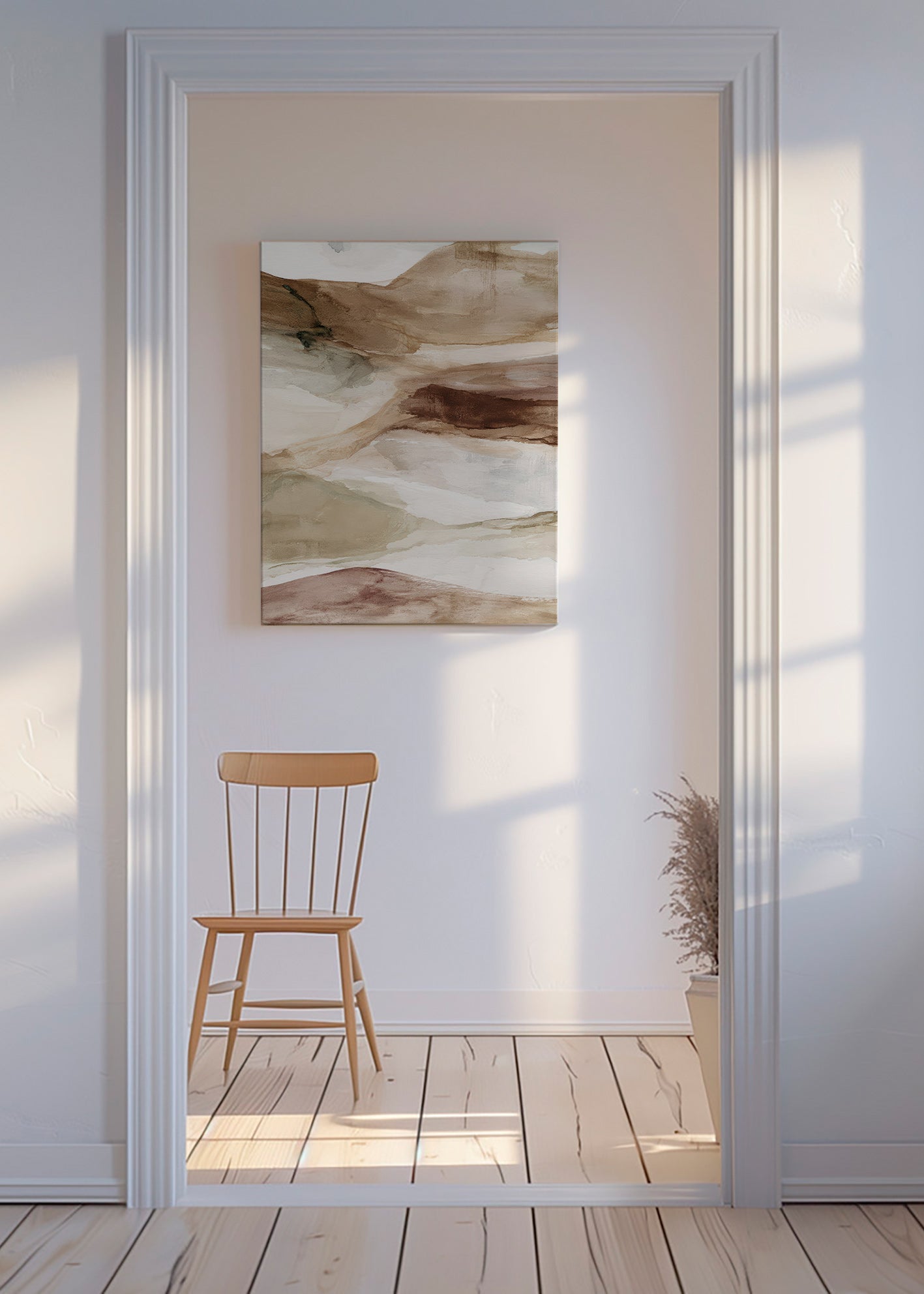 Wüstenlandschaft Aquarell