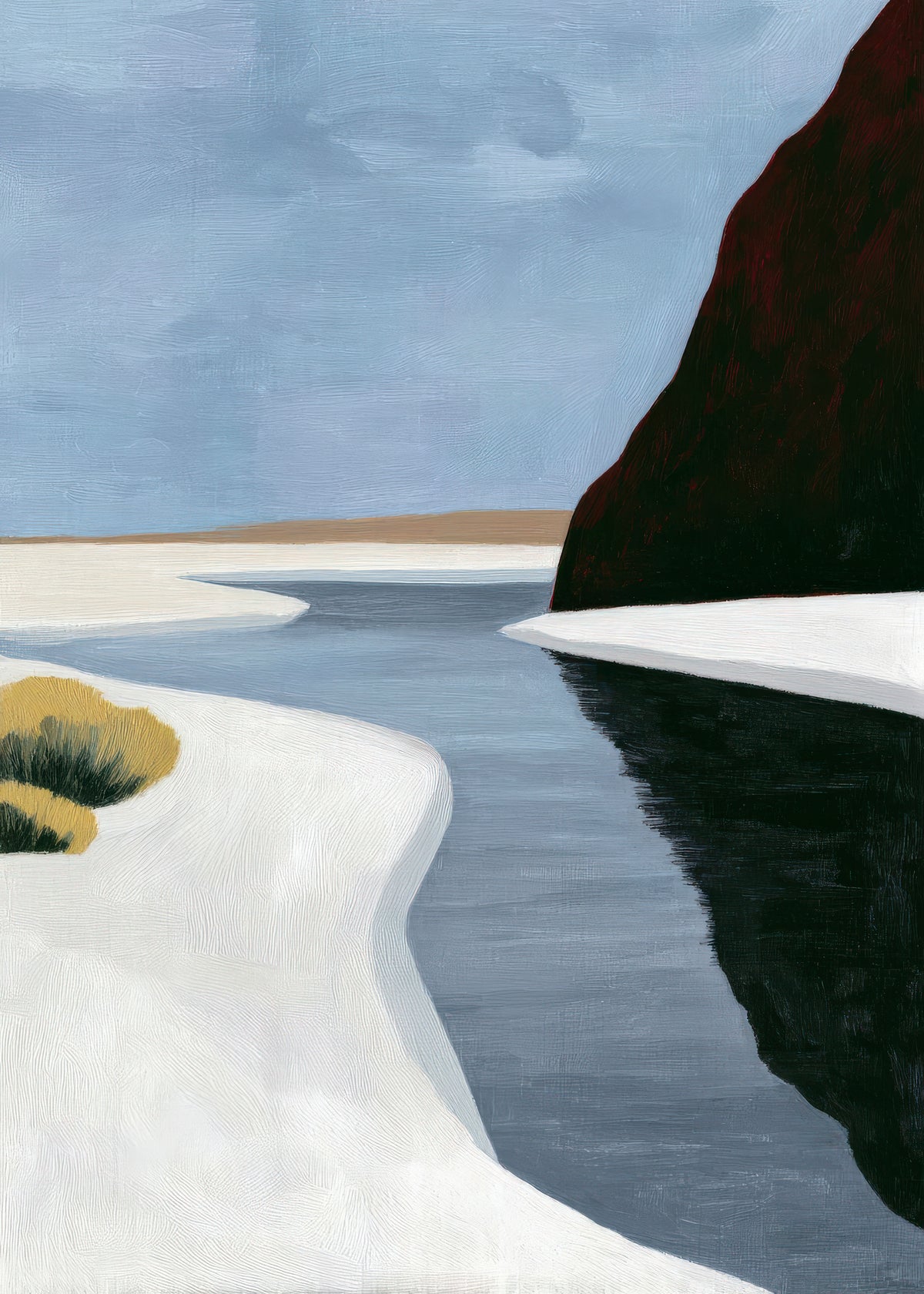 Black Coast - Unframed art print