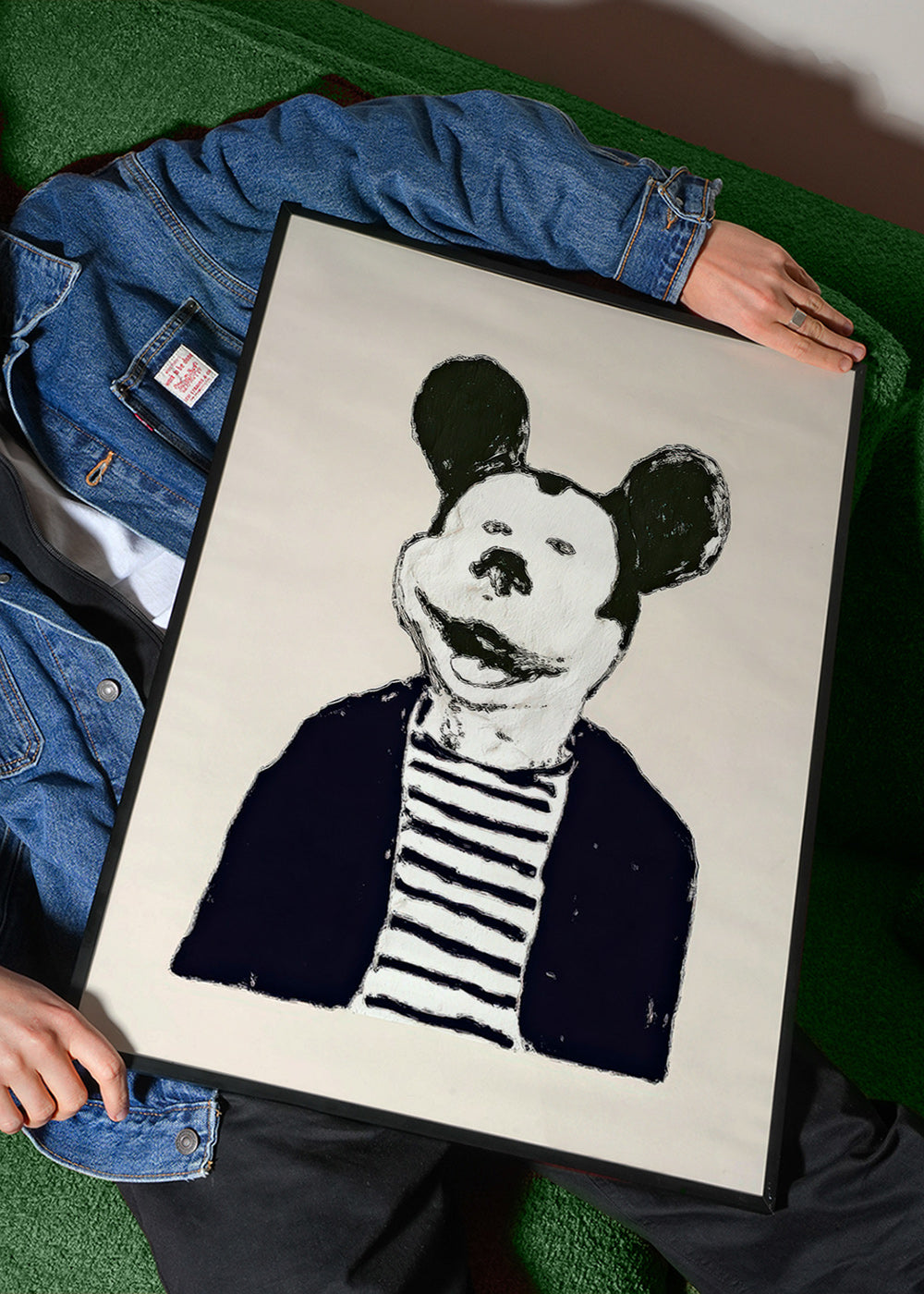 Illustration Mäuserichter Herr