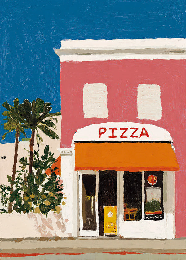 Küchenkunst Pizzeria-Fassade