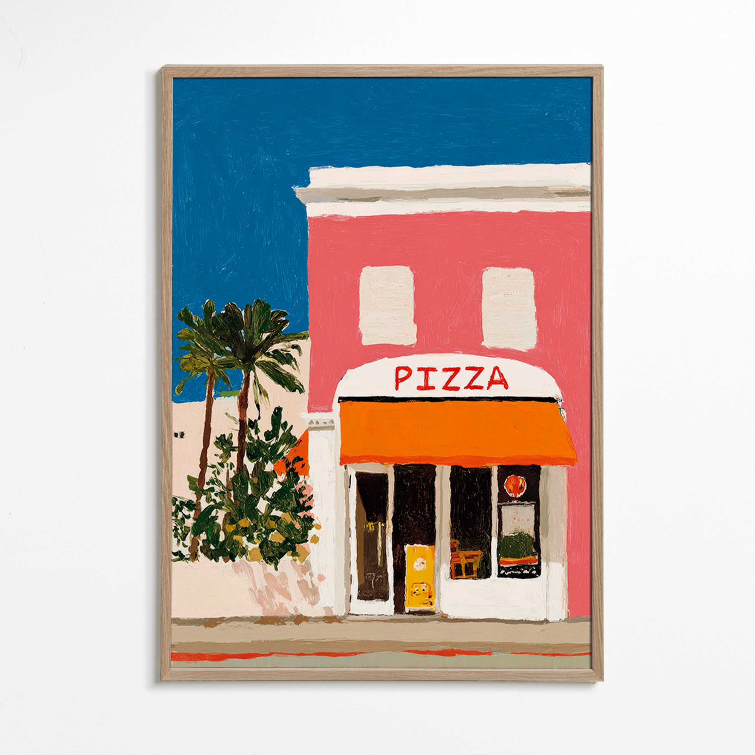 Küchenkunst Pizzeria-Fassade