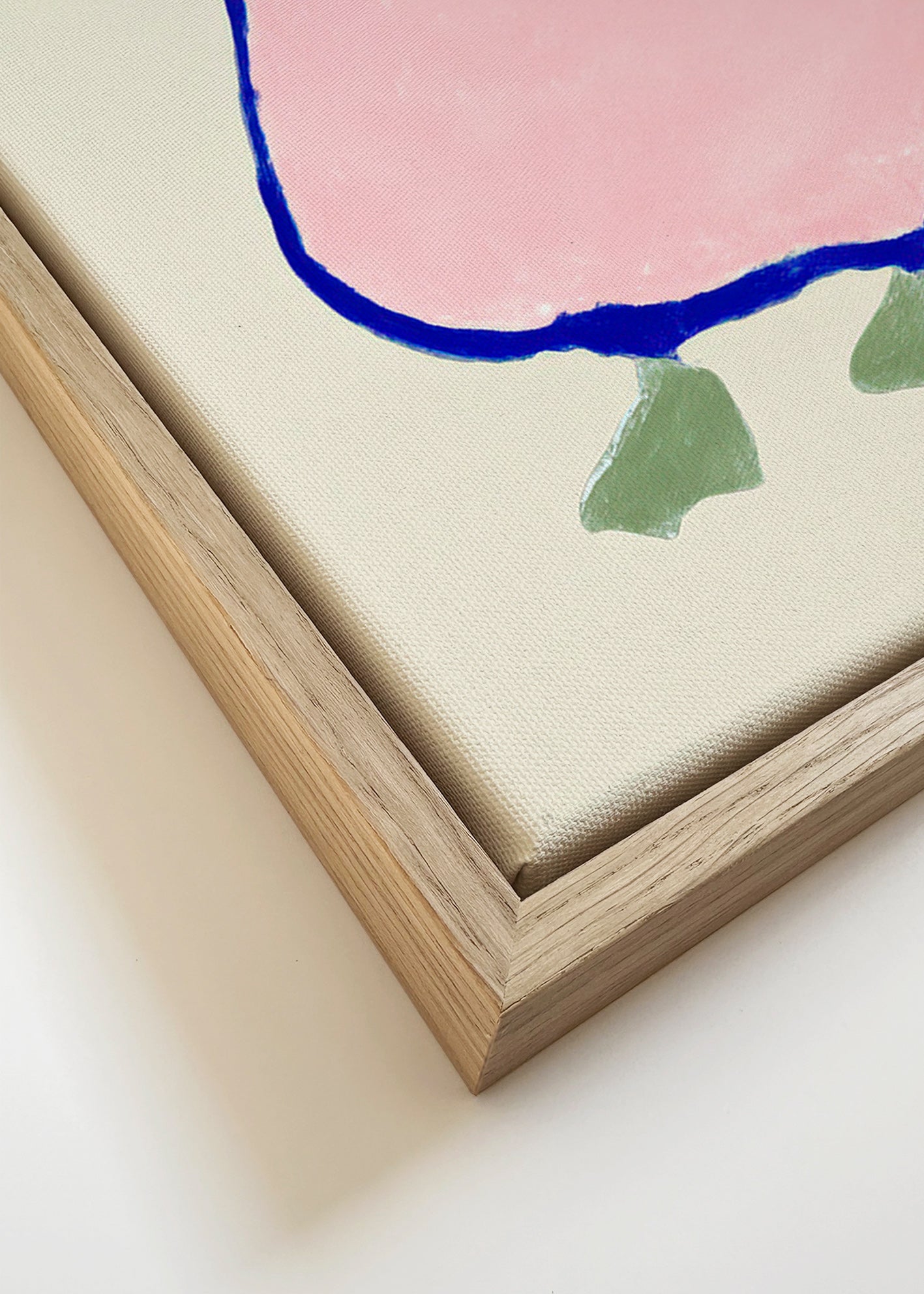 Kinderbild: rosa Entchen Illustration
