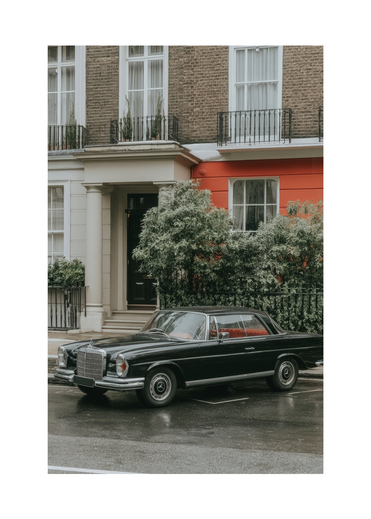 Quiet Street - Unframed art print