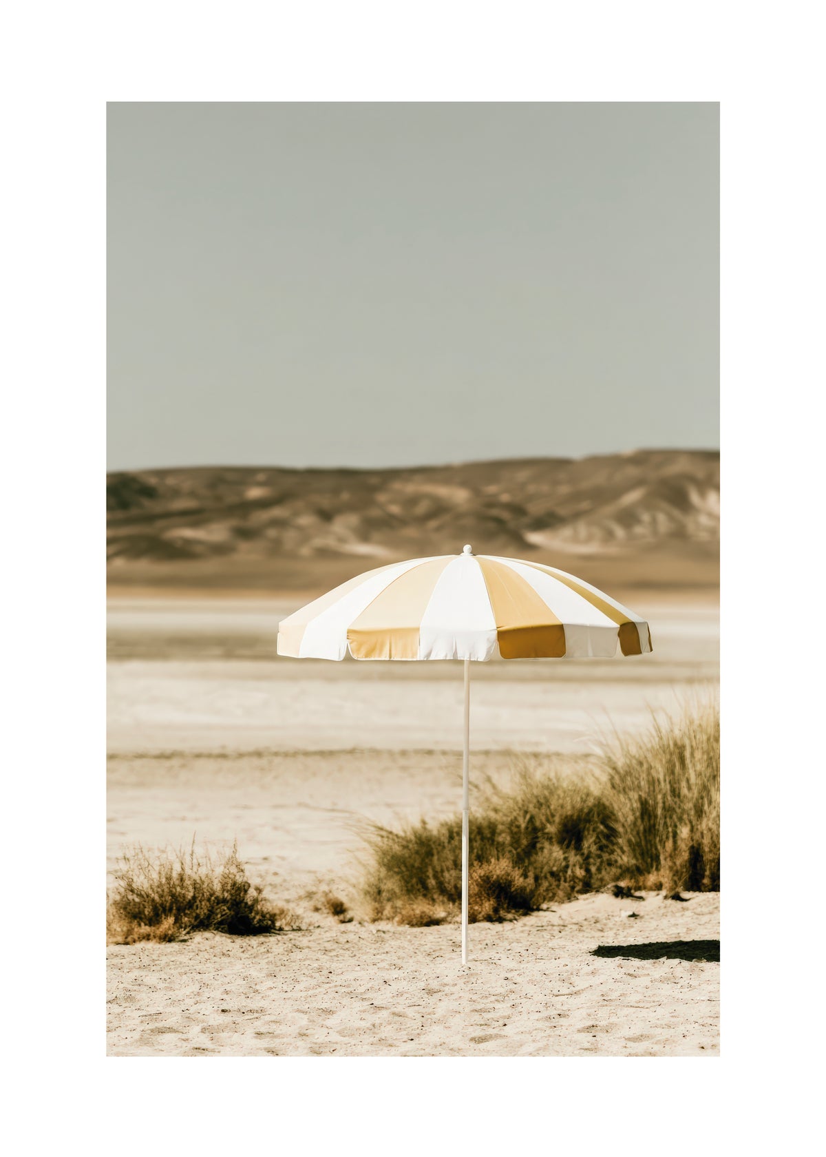 Beach Umbrella - Unframed art print