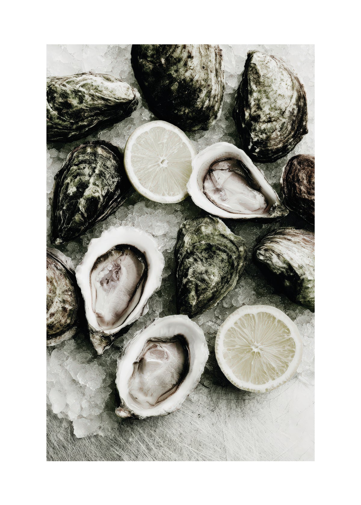 Oyster Table - Unframed art print