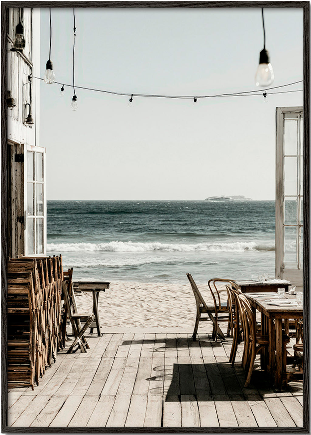 Landschaftsbild offene Terrasse