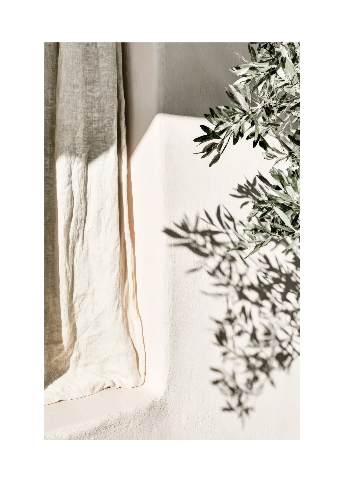 Linen Window - Unframed art print